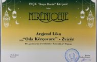 Oda Kërçovare në Zvicër merr mirnjohje nga INQK 