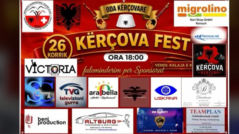 KËRÇOVA FEST 2026